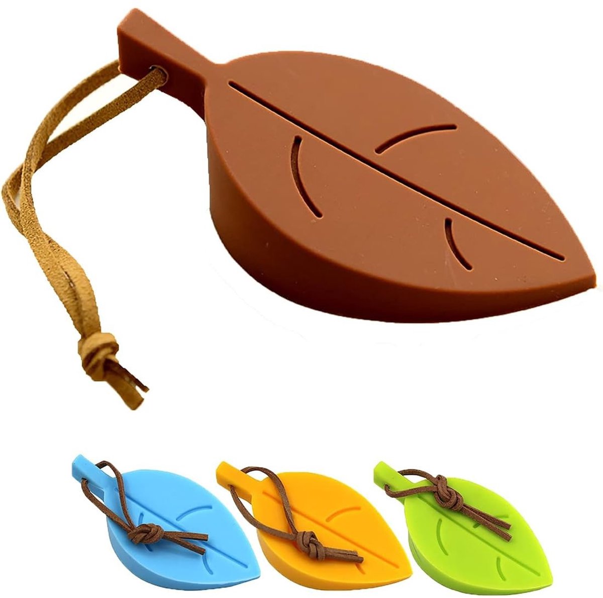 Dailygoods- Deurstopper Siliconen - 4 Stuks - Flexibel/Wighak - Deurstoppers voor Binnen/Buiten - Cartoonmotief - Veilig voor Kinderen/Huisdieren