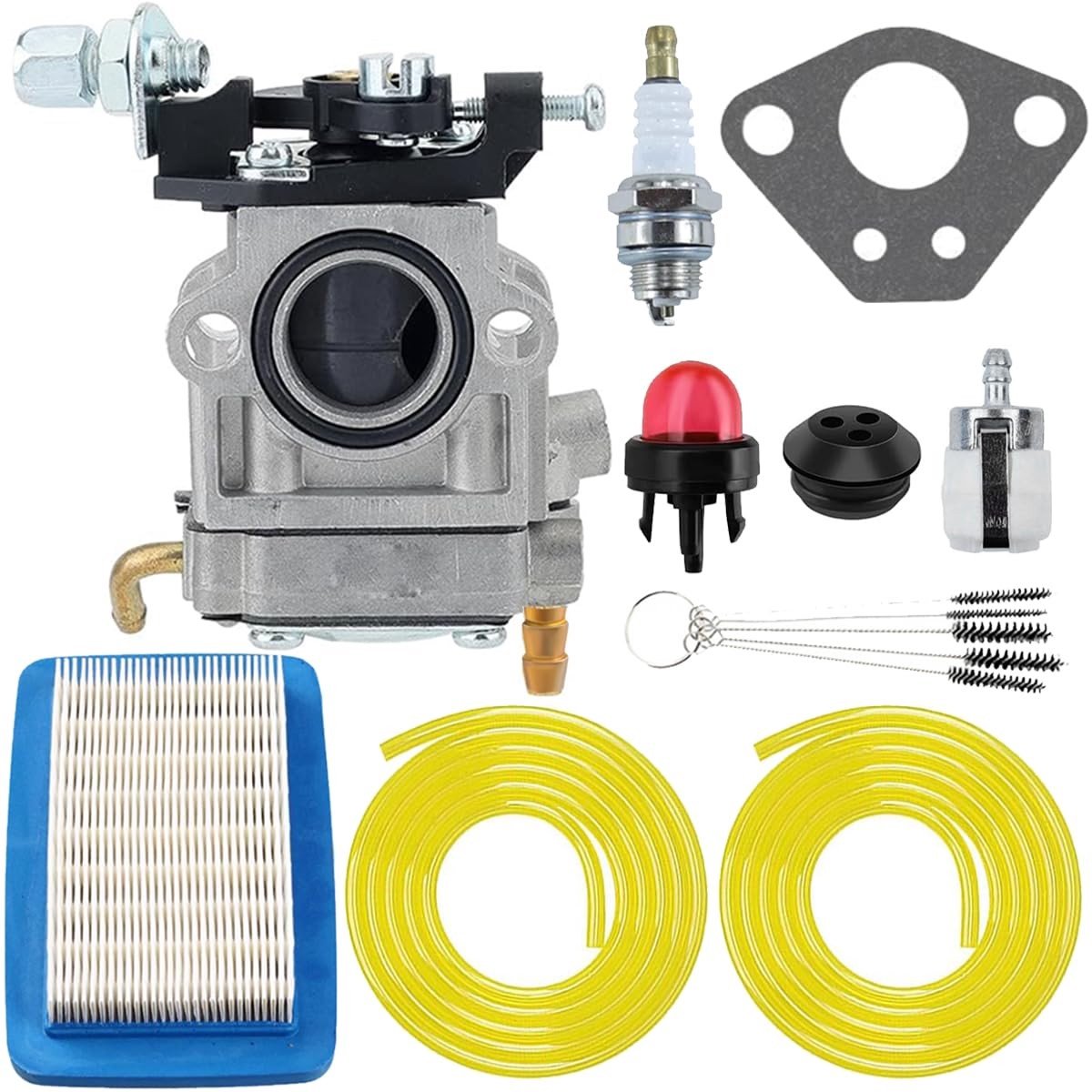 Dailygoods- Carburateur Vervangt voor Echo A021003940 - Carburateur voor PB-770H/PB-770T - Rugblazer 63,3 cc - Vervangt voor Walbro WYK-406 - Afstelgereedschap - Compatibel met meerdere modellen - Motorcarburateur