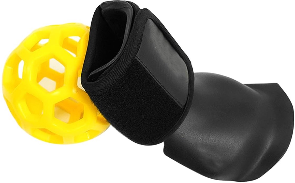 Dailygoods- Trainingsbalset voor Swingverbetering - Polstrainer - Houdingscorrectie - Golftrainingsmateriaal - Beginnersvriendelijk - Inclusief polshouder en verbindingsbal - Golftraining