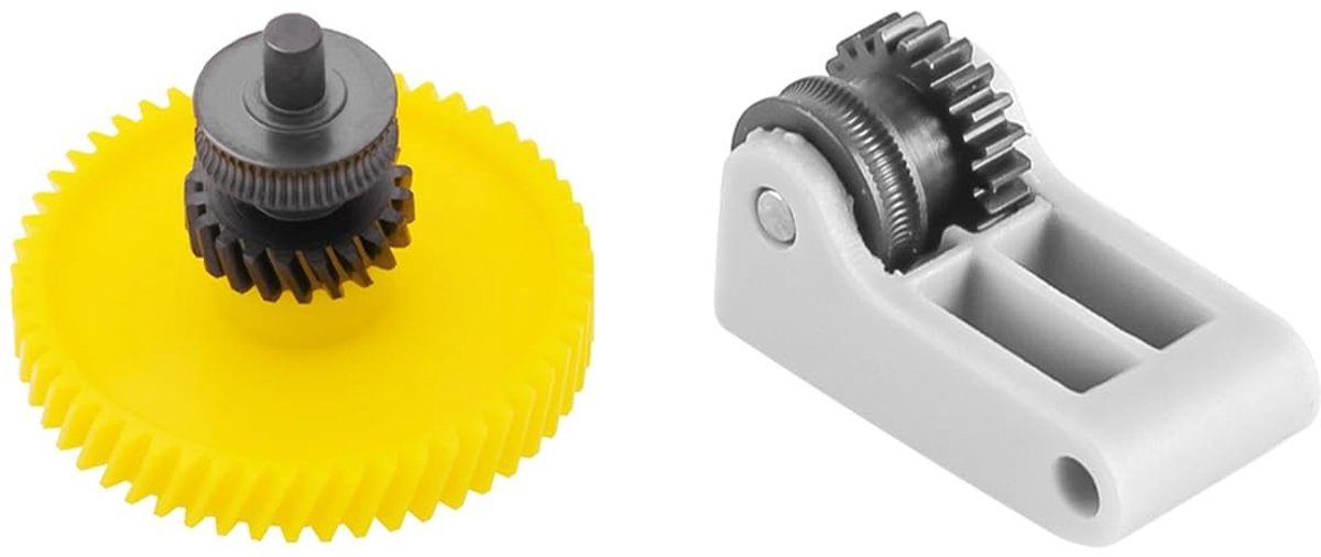 Dailygoods- Extruder Sprocket Kit - Geschikt voor BambuLab X1/P1 Series - Harde Stalen Tandwielen - Ondersteunt 1.75 mm Filamenten - Geschikt voor Diverse Materialen - 3D Printer Gear