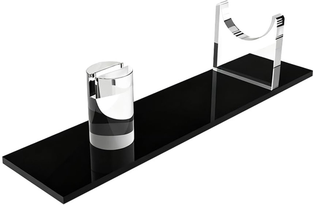Dailygoods- Messenstandaard Stabiele Plaatsing - Acryl Houder - Keukengerei Houder - Decoratie - Messenhouder - Eenvoudig Schoon te Maken