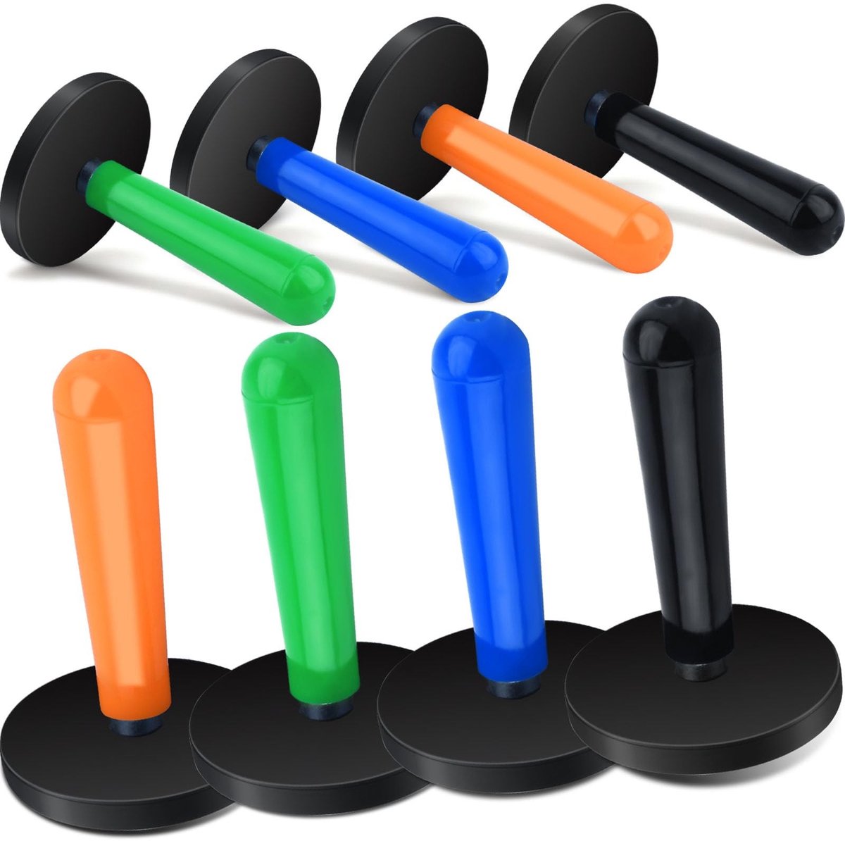 Dailygoods- Montagemagneten 8 Stuks - Magneten Voor Auto - Magneten Voor Folie - Sterke Magneten - Magneten Voor Kinderen - Antislip Bevestiging