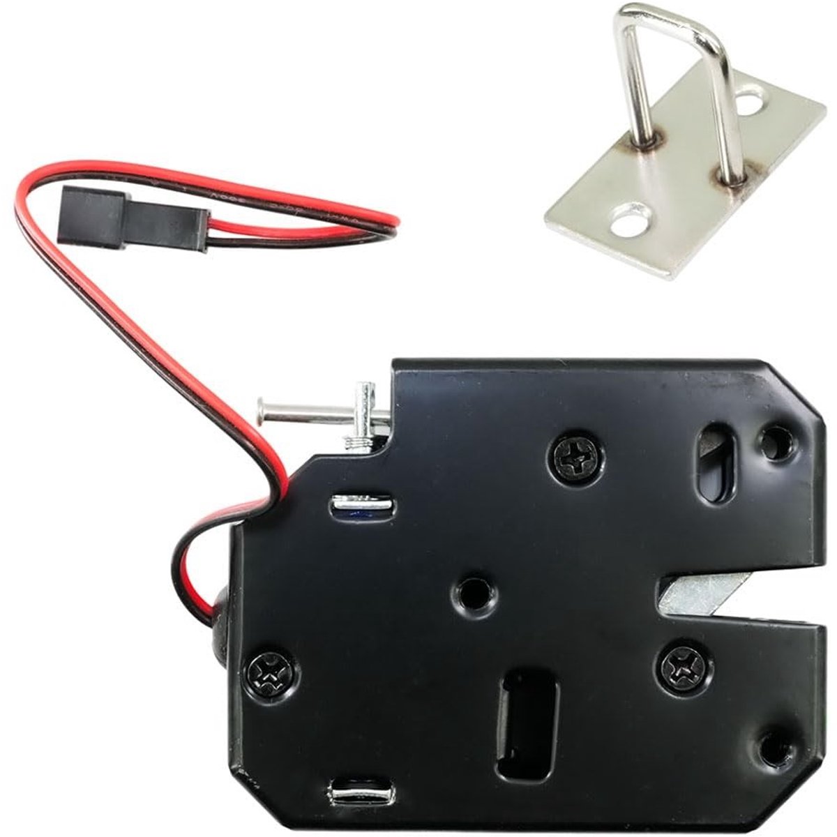 Dailygoods - DC 12V Elektroslot zonder Detectieschakelaar voor Kastlade en Deur