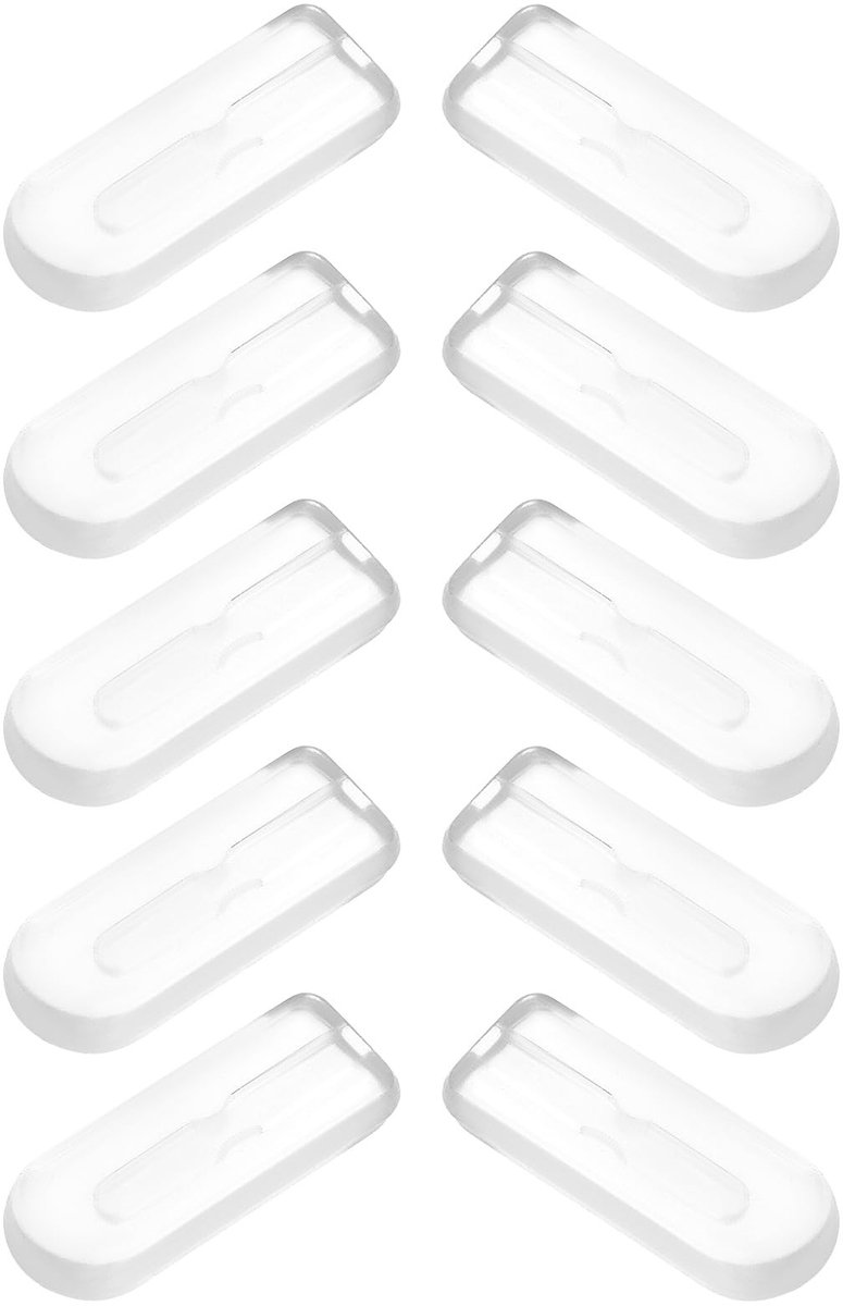 Dailygoods - Vervangende Neus Pads van Zachte Siliconen voor Brillen