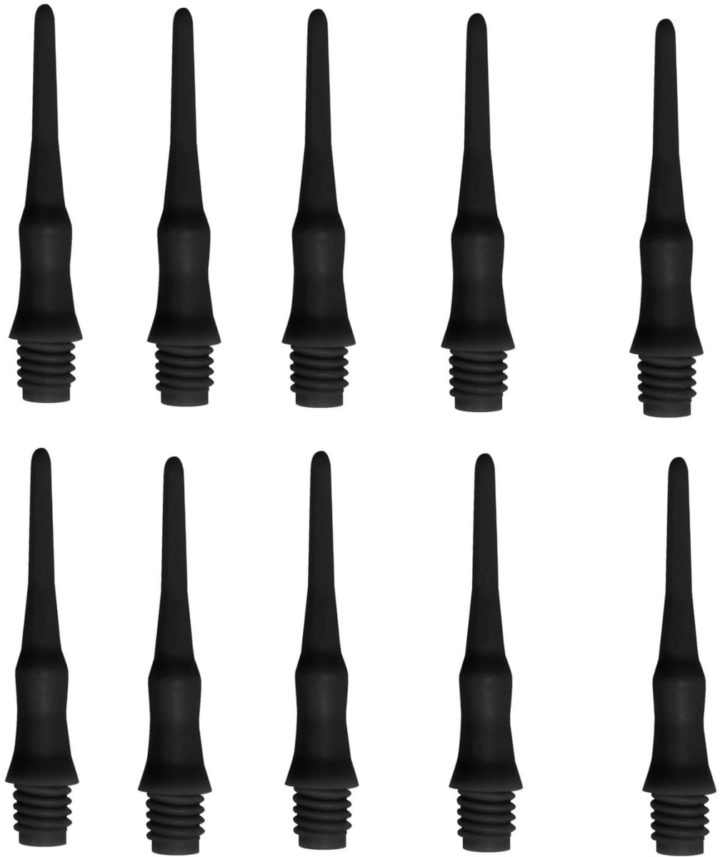 Dailygoods- Dartpunten Kunststof 100 Stuks - Steeltip/Dartpunten - Zachte Dartpunten - Dartpuntenslijper - Dartpunten Verwijderer - Duurzaam en Stabiel - Softdartpunten