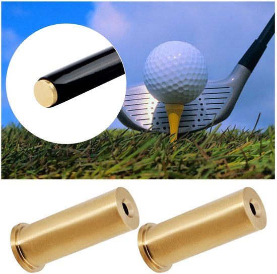 Dailygoods- Golfclub Gewicht 5 Stuks - Messing Gewicht Hoofd - Geschikt voor Stalen Hout/Ijzer - 2g - 8.5 x 6mm - Hoge Duurzaamheid - Gewichtblok van Dailygoods — afbeelding 2