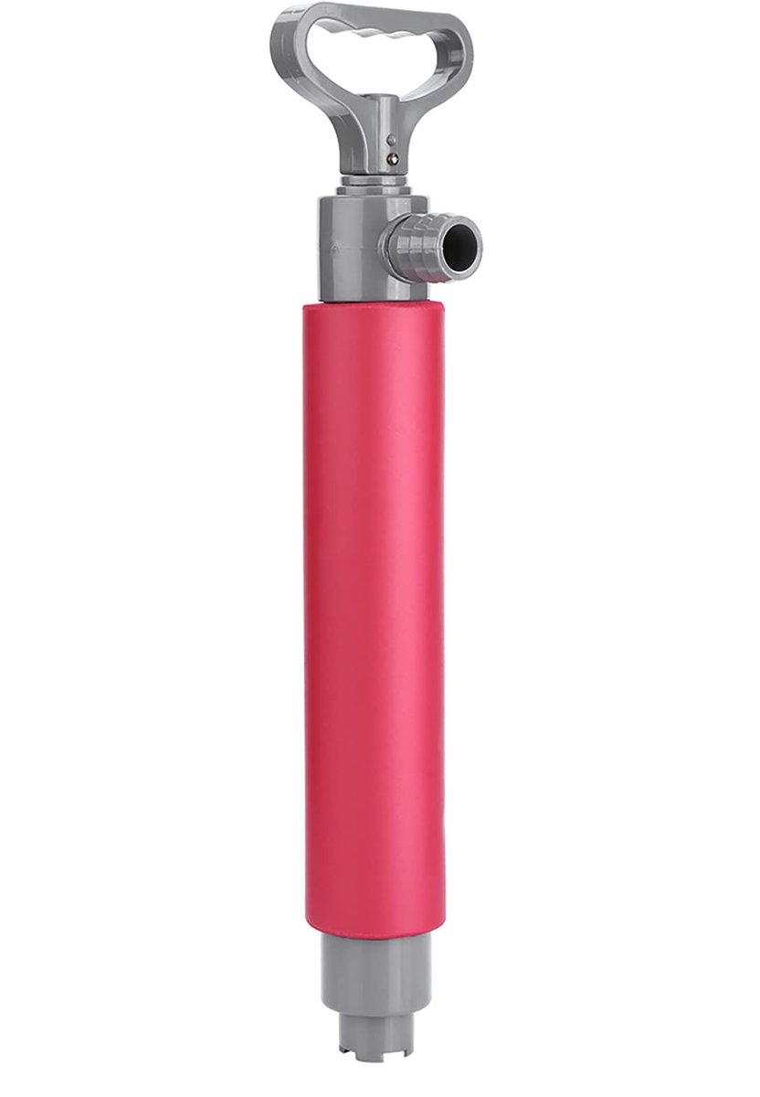 Dailygoods- Handpomp Draagbaar - Waterpomp - Kajakpomp - Antislip - Dubbele Drainage - 0,4L Capaciteit