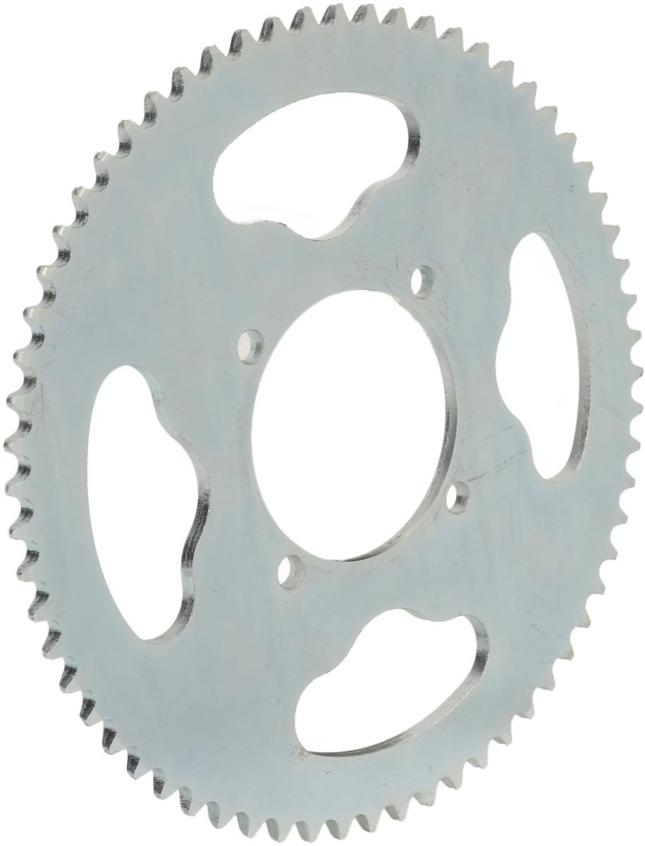 Dailygoods- Tandwiel 64T Staal - Tandwiel 47cc/49cc - Mini Motorfiets/ATV - Lichtgewicht - Betrouwbare Prestaties - Eenvoudige Installatie - Tandwielring