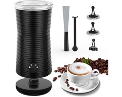 Melkopschuimer - Melk klopper - Koffie maken - 4-in-1 functie - 240 ml - Zwart