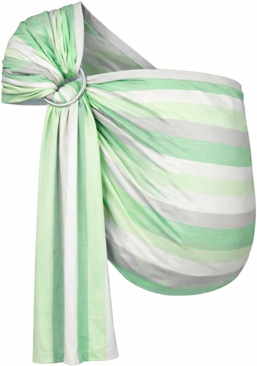 Ring-Sling Draagdoek - Baby Draagdoek - Kind Nabij Houden - Verstelbare Riem - Vanaf 3 kg - Aberdeen – foto 8
