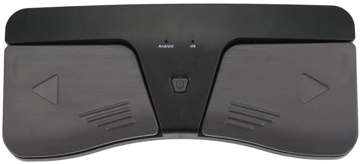 Dailygoods - Draadloze Muziek Page Turner - Voetpedaal - Handig en Multifunctioneel - Draagbaar en Lichtgewicht - Geschikt voor Bruiloft en Concerten