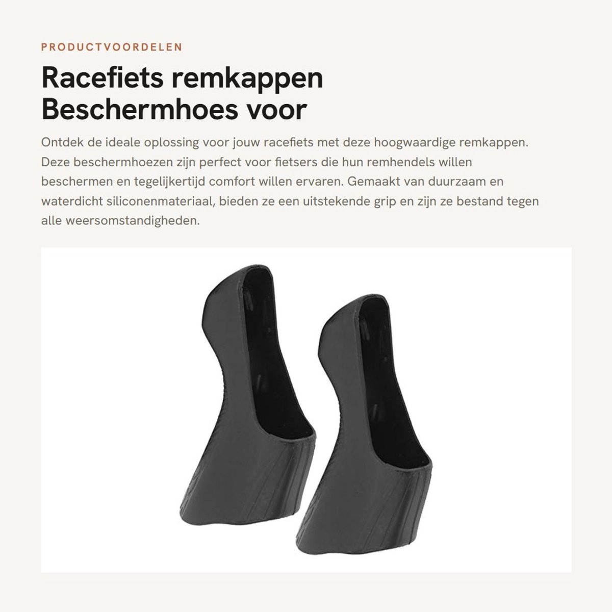 Dailygoods- Remhendelhoes Zacht - Antislip - Waterdicht - Schokbestendig - Ergonomisch - Duurzaam Silicoon - Remhoes