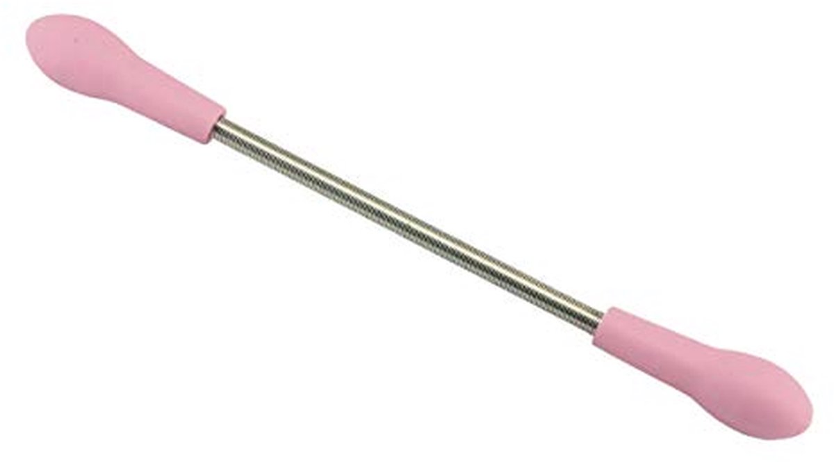 Gezichts Haarverwijderaar - Ontharingsstick - Huidverzorging - Unieke veertechniek - 195 cm - Roze