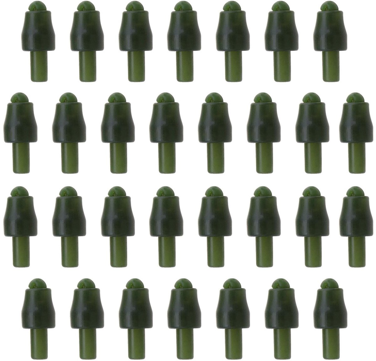 Dailygoods- Connector 30 Stuks - Snelwisselconnectoren - Vervangingsmethode - Vissen Accessoires - Slijtvast Plastic - 12x5mm - Vissystemen