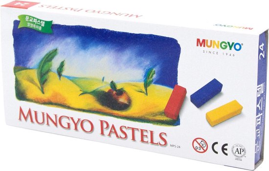 Zachte Pastelkrijt - Kleurkrijt Set - Artistiek Maken - Niet-giftig Formule - 24 Kleuren - Assorti — afbeelding 4