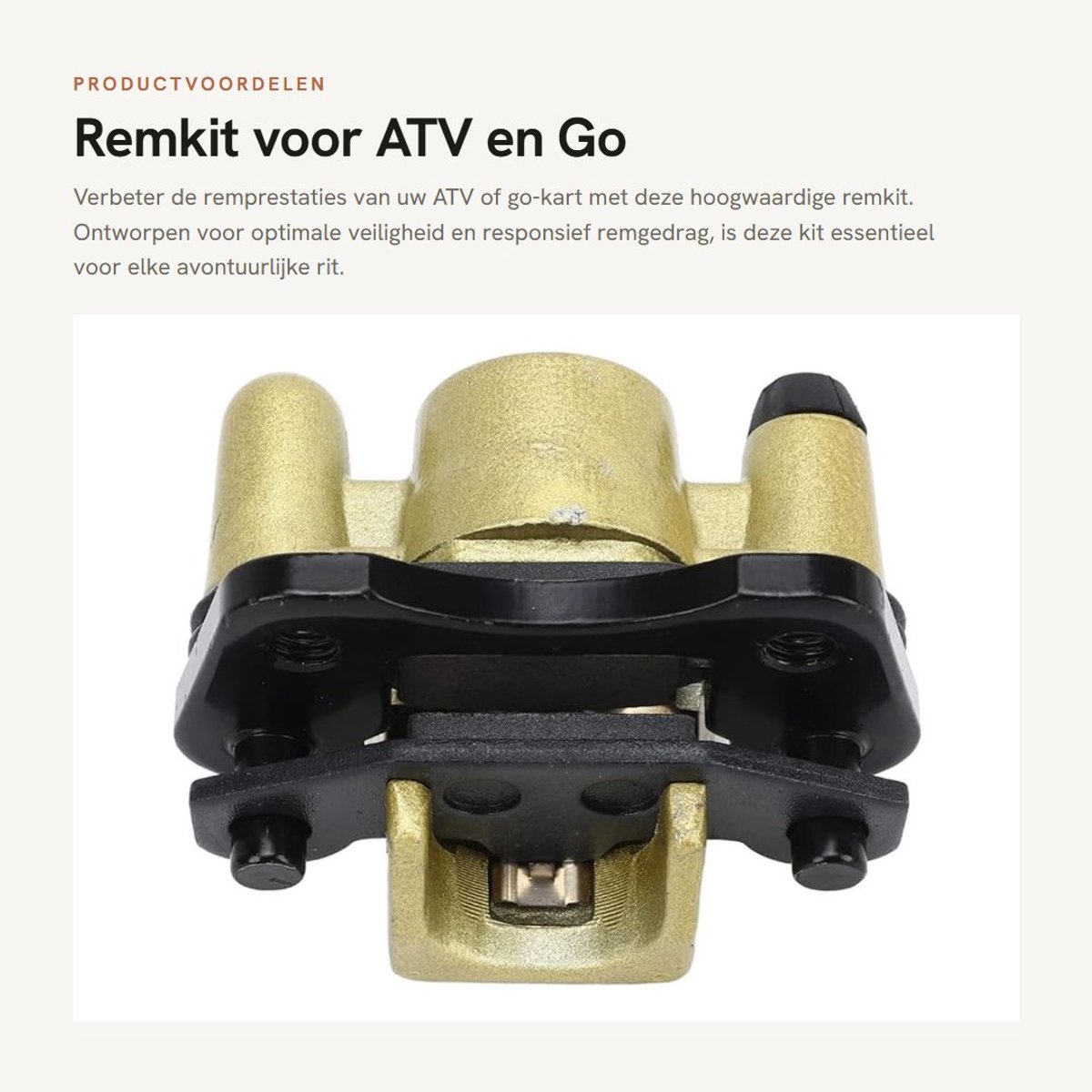 Dailygoods - Remkit voor ATV en Go Kart