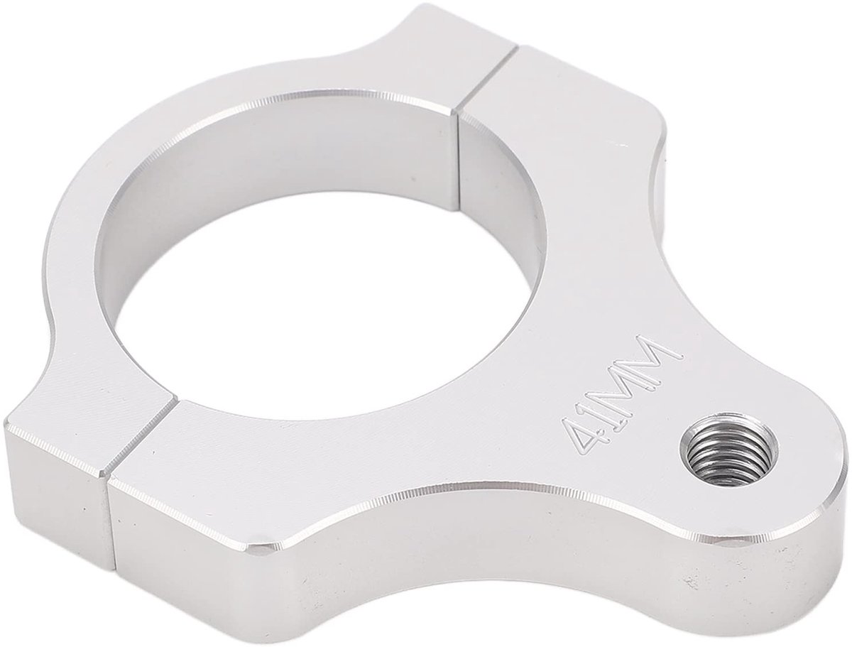 Dailygoods- Stuurdemper - Aluminium - Universele Beugel - Verstelbaar - Schokbestendig - Eenvoudige Installatie - Verbeterde Stabiliteit - Stuurdempersteun