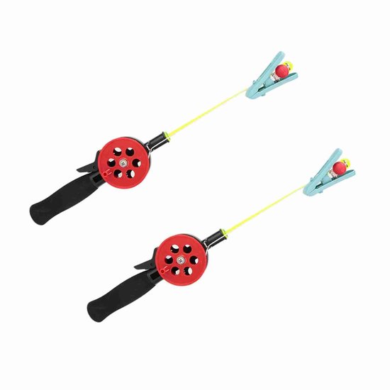 Dailygoods- Krabbenvisserij Hengel - 4,5M Nylon Lijn - Kindvriendelijk - Compact Ontwerp - Vismolen - Geschikt voor Garnalen/Krab - Vishengel van Dailygoods — afbeelding 5