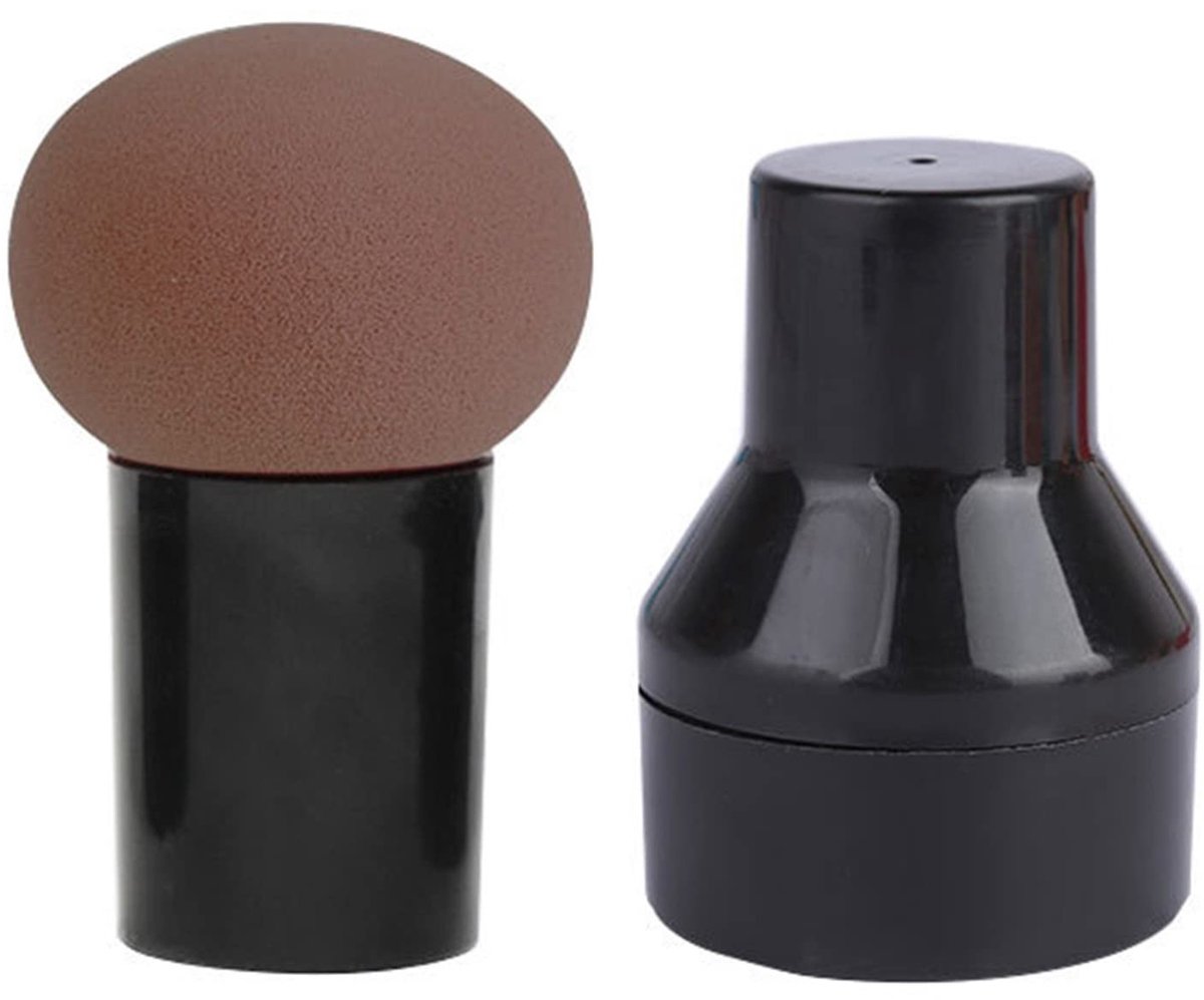 Dailygoods- Make-up Spons - Paddestoelvorm - Handvat - Zacht en Elastisch - Nat/Droog Gebruik - Cosmetische Dosering Besparen - Make-up Blender