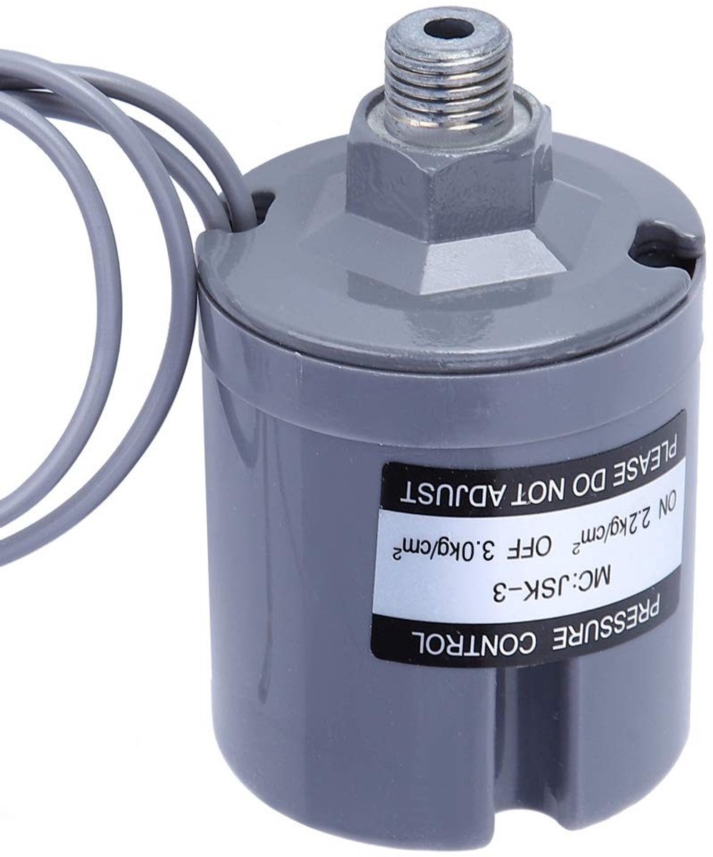 aladdien - Waterdrukschakelaar - Automatische Boosterpomp - 220V - Voorzien van Elektronische Controller - Efficiënt voor Huishoudelijk Gebruik - Ge...