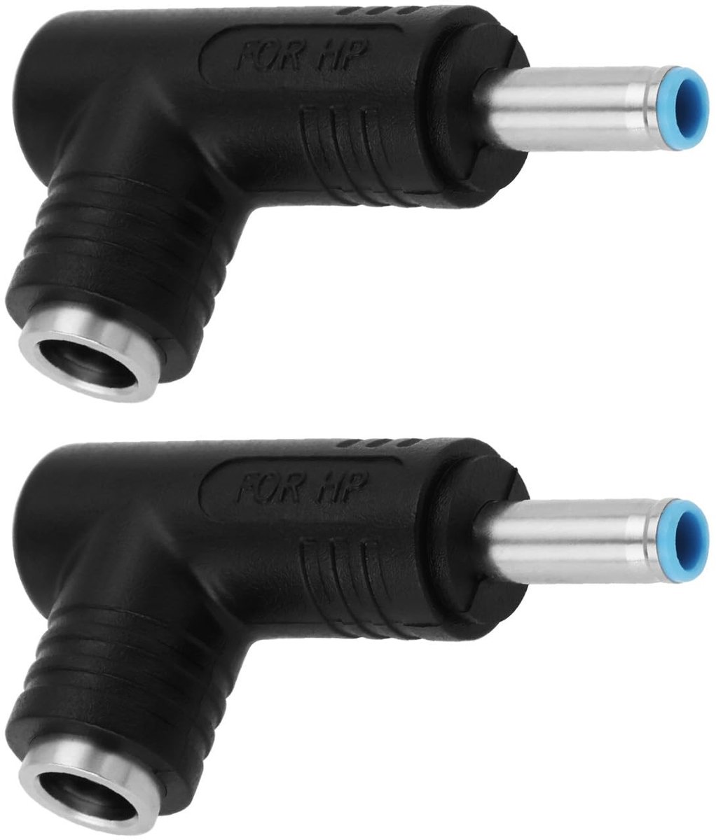 aladdien - DC Power Adapter - Laptop Aansluiting Conversie - 90 Graden - Vrouwelijke Jack naar Mannelijke Plug - 240W