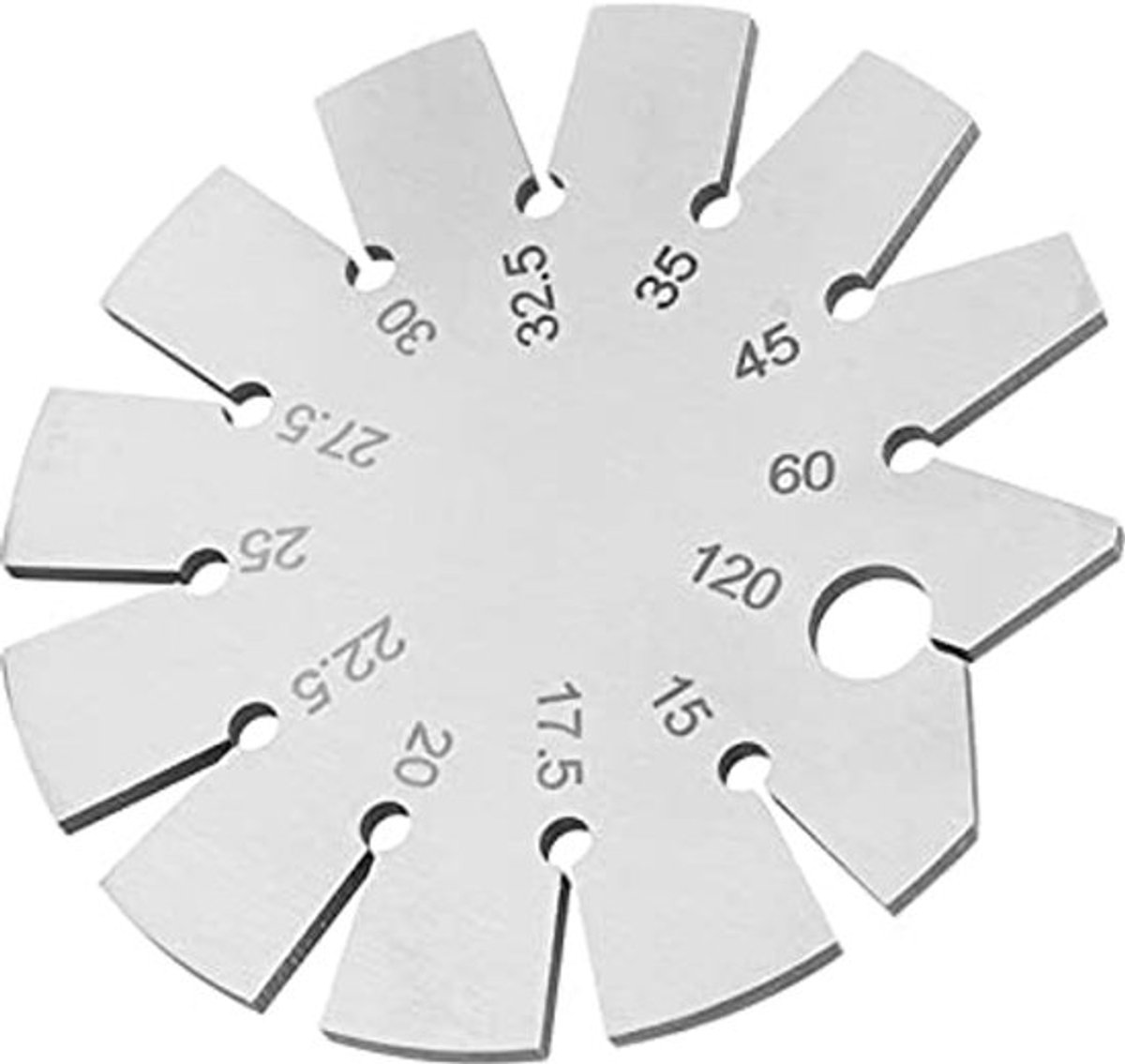 Chamfer Hoekmeter 70 mm - Rvs - Inclusief Kunststof Opbergdoos