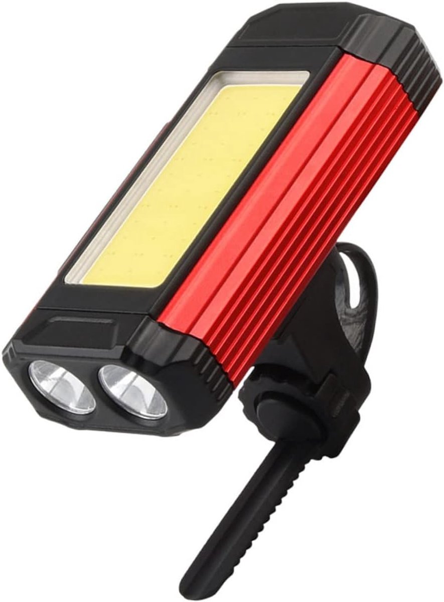 VHV - Fietsverlichting USB Oplaadbaar - LED Koplamp Fiets voor Nacht Rijden - heldere LED, eenvoudige montage - voor Mountainbike, Racefiets, Stadsfiets, E-bike en Woon-Werkverkeer