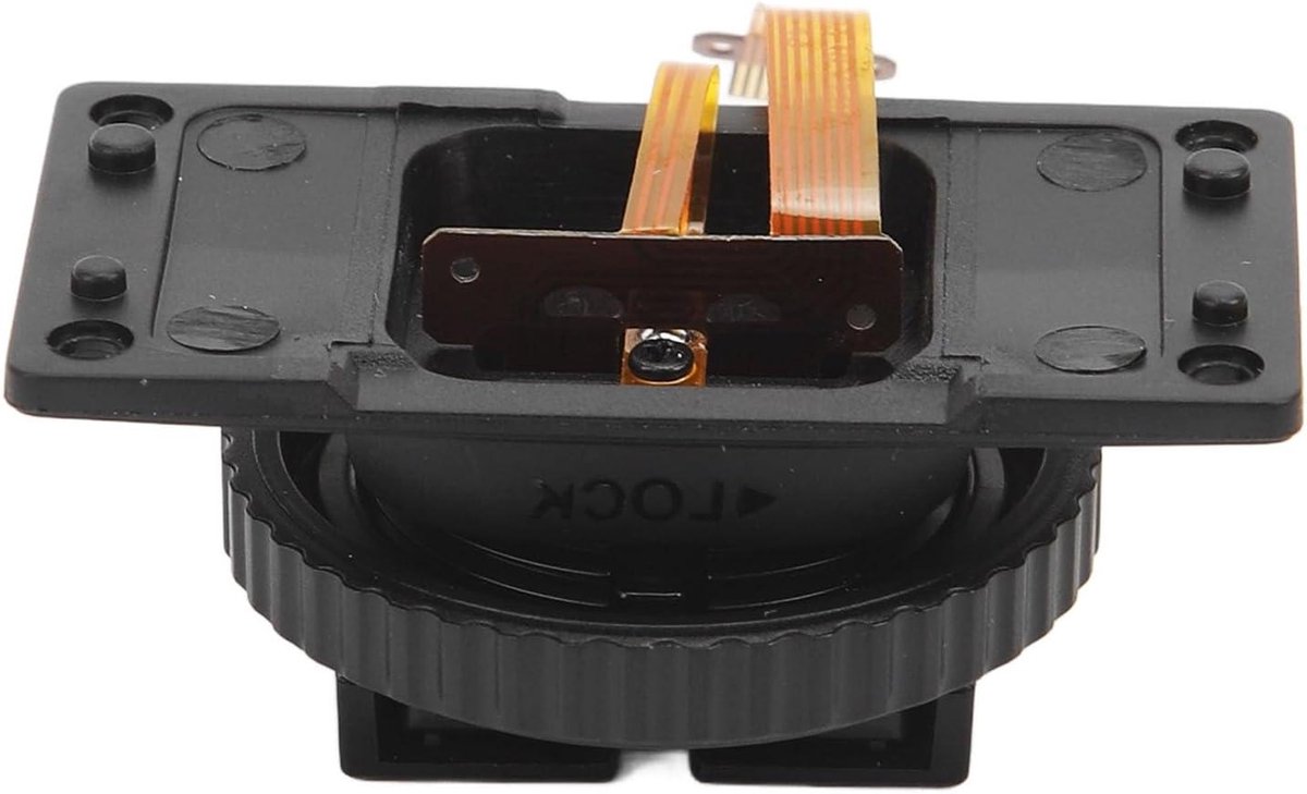 Flitsschoen Mount - Vervangende Voet - Camera Reparatie - Duurzame Constructie - 14 gram - Zwart