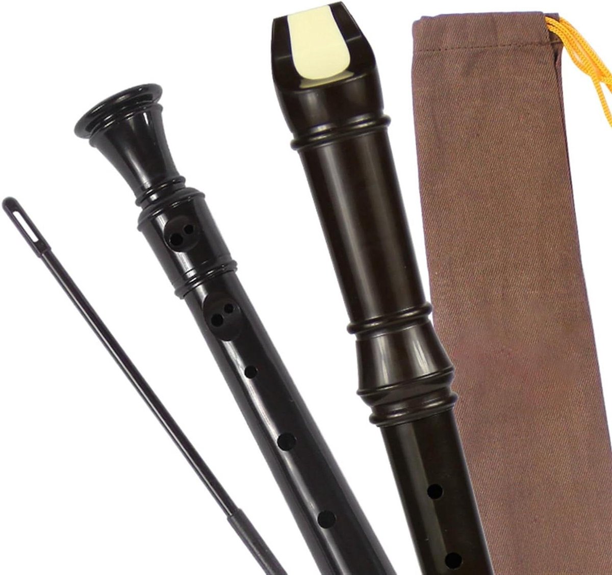 Studenten Blokfluit - Recorder Fluit - Muziek Leren - 8 Gaten Ontwerp - 35 cm - Meerkleurig