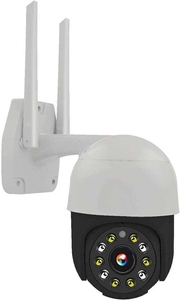 Beveiligingscamera - WIFI camera - Huis bewaken - 360 graden rotatie - 1080p HD - Zwart