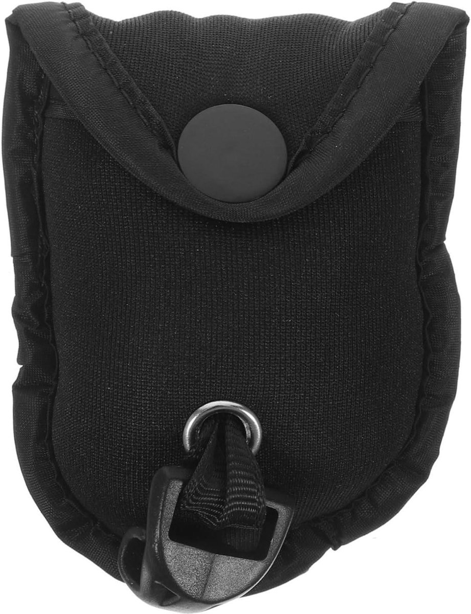 Kampeerwaslijn - Waslijn Reizen - Kleding Drogen - Antislip Kralen - 3.5 Meter - Zwart