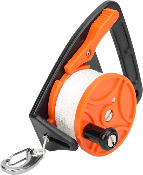 Diving Reel met 150ft Duiklijn en Handvat voor Kayakken en Snorkelen - Veelzijdig Duikaccessoire — afbeelding 2