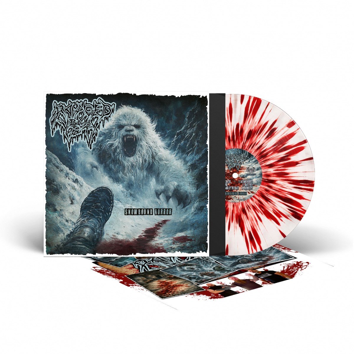 Ravaged By The Yeti - Snowbound Horror (LP)