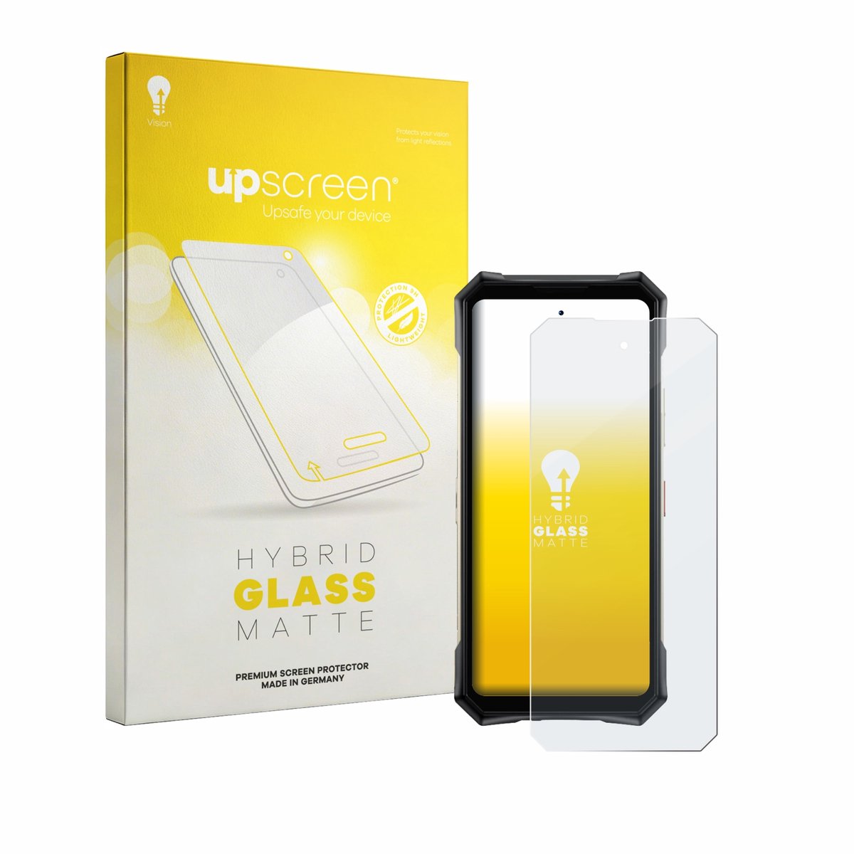 upscreen - Screenprotector voor Doogee S300 Pro - Folie Beschermfolie Beschermglas matte