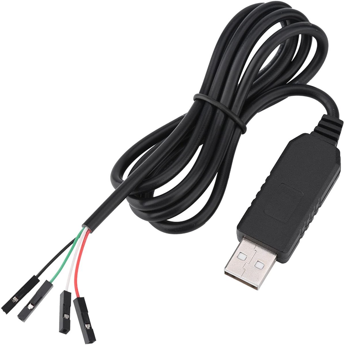 SPHProducts - PL2303HX USB naar RS232 Câble - STC Download Adapter - 1m - Multi-kleurige draad
