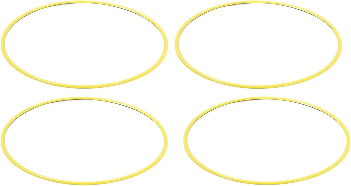 Wielbeschermers - Velgrand bescherming - Schade voorkomen - Zelfklevend ABS materiaal - 18 inch - Geel