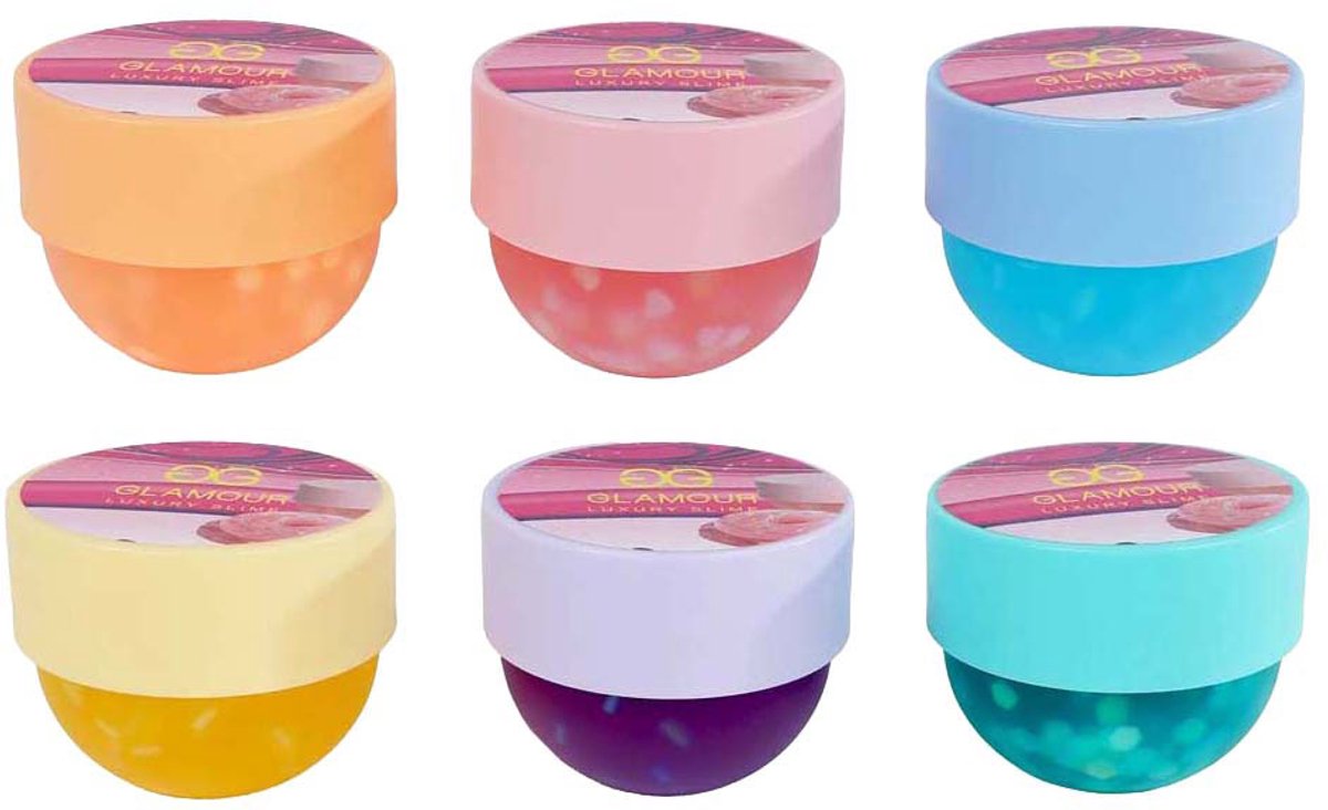 Glamour Cristal Slijm in Cosmeticapotje - 160ml
