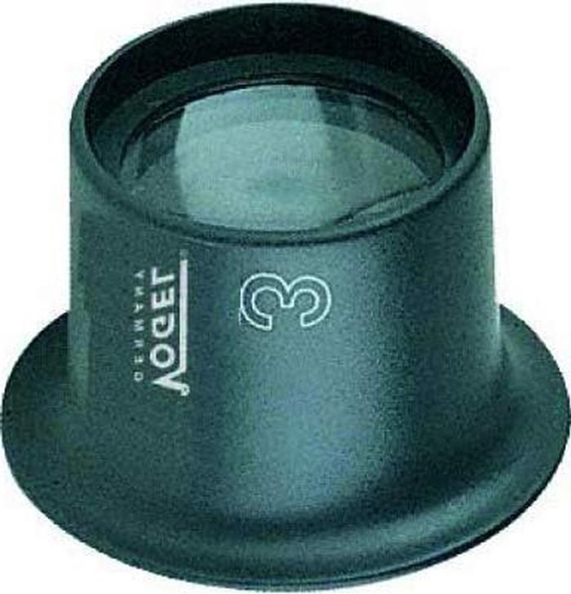 Horlogemakersloep - Vergrootglas Loep - Gedetailleerd Werk - Biconvexe Lens - 7x Vergroting - Zwart