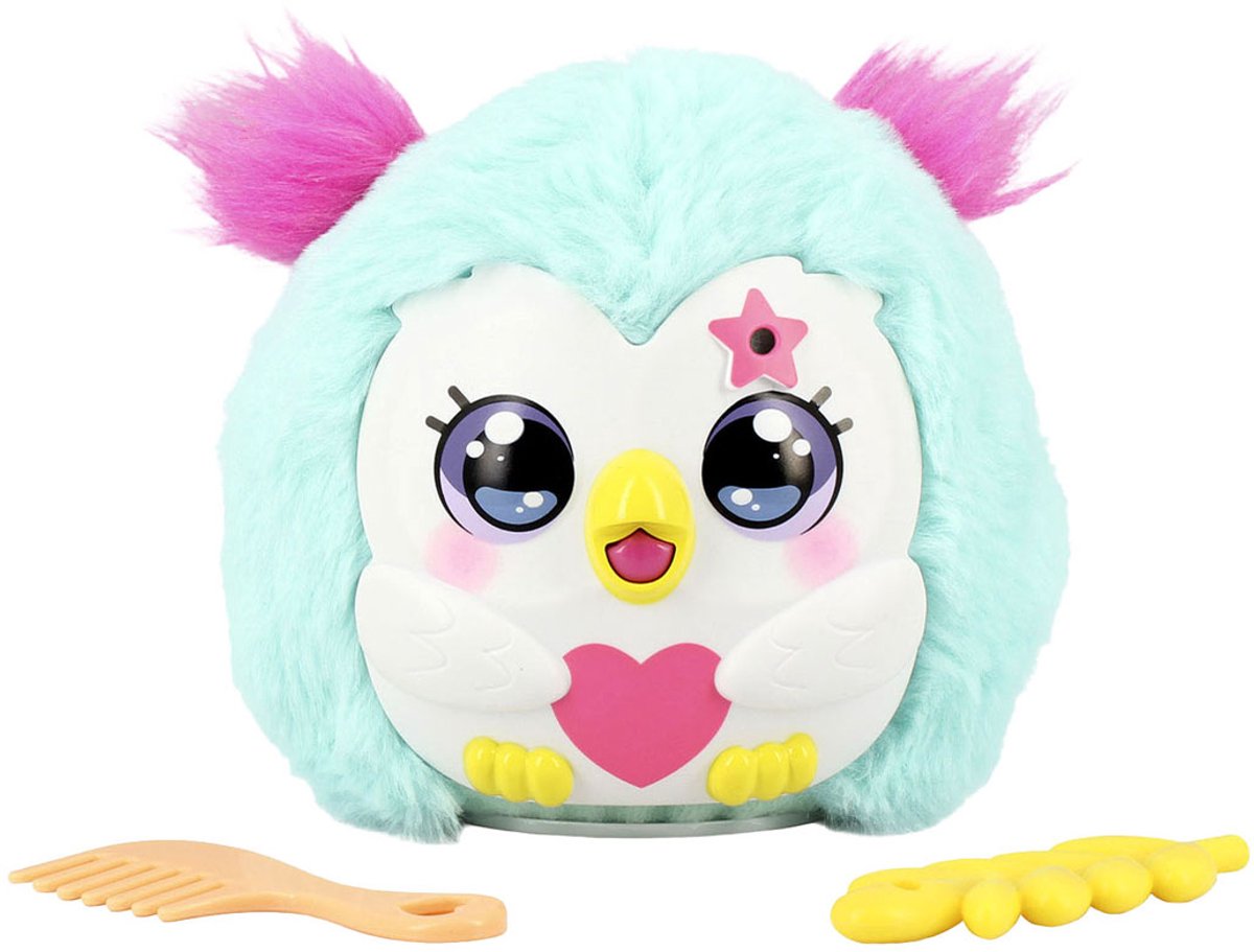 Jumbo - Funtasy Family - Kiss-meez Uil - Interactieve knuffel - Plush - Vanaf 3 jaar — afbeelding 9