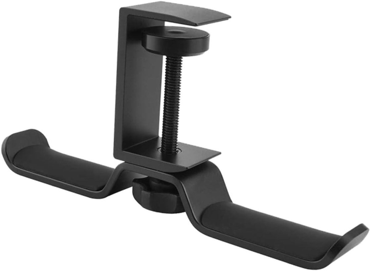 Koptelefoonhouder - Headset hanger - Bureau organiseren - Aluminiumlegering - 19 x 85 cm - Zwart