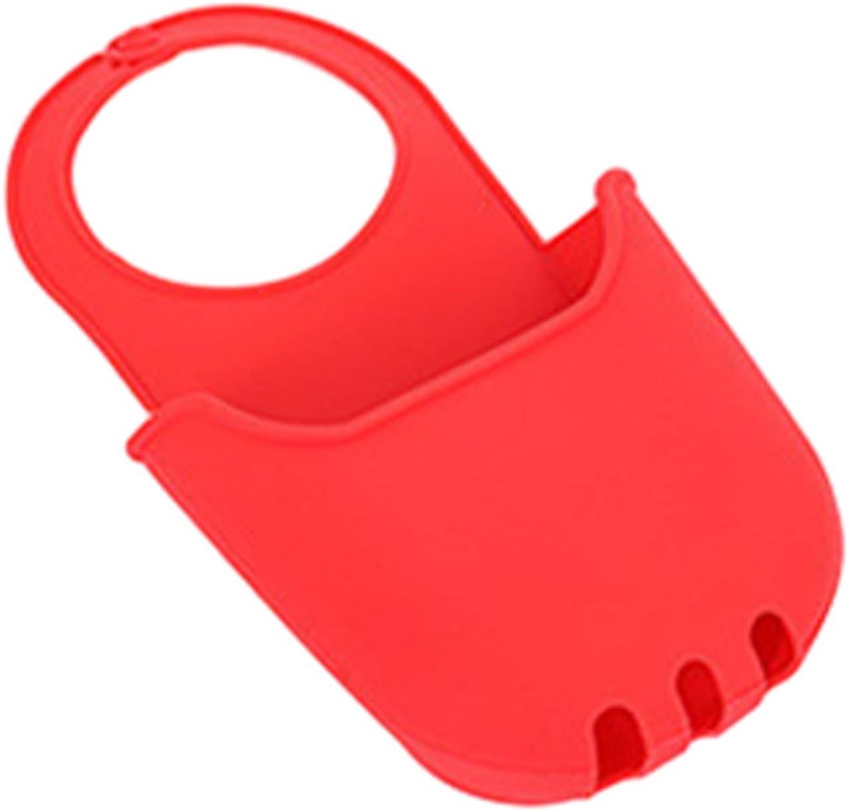 Gootsteen Opbergtas - Afwas Organizer - Keuken Opbergen - Verstelbare Haken - 20 x 10 cm - Grijs