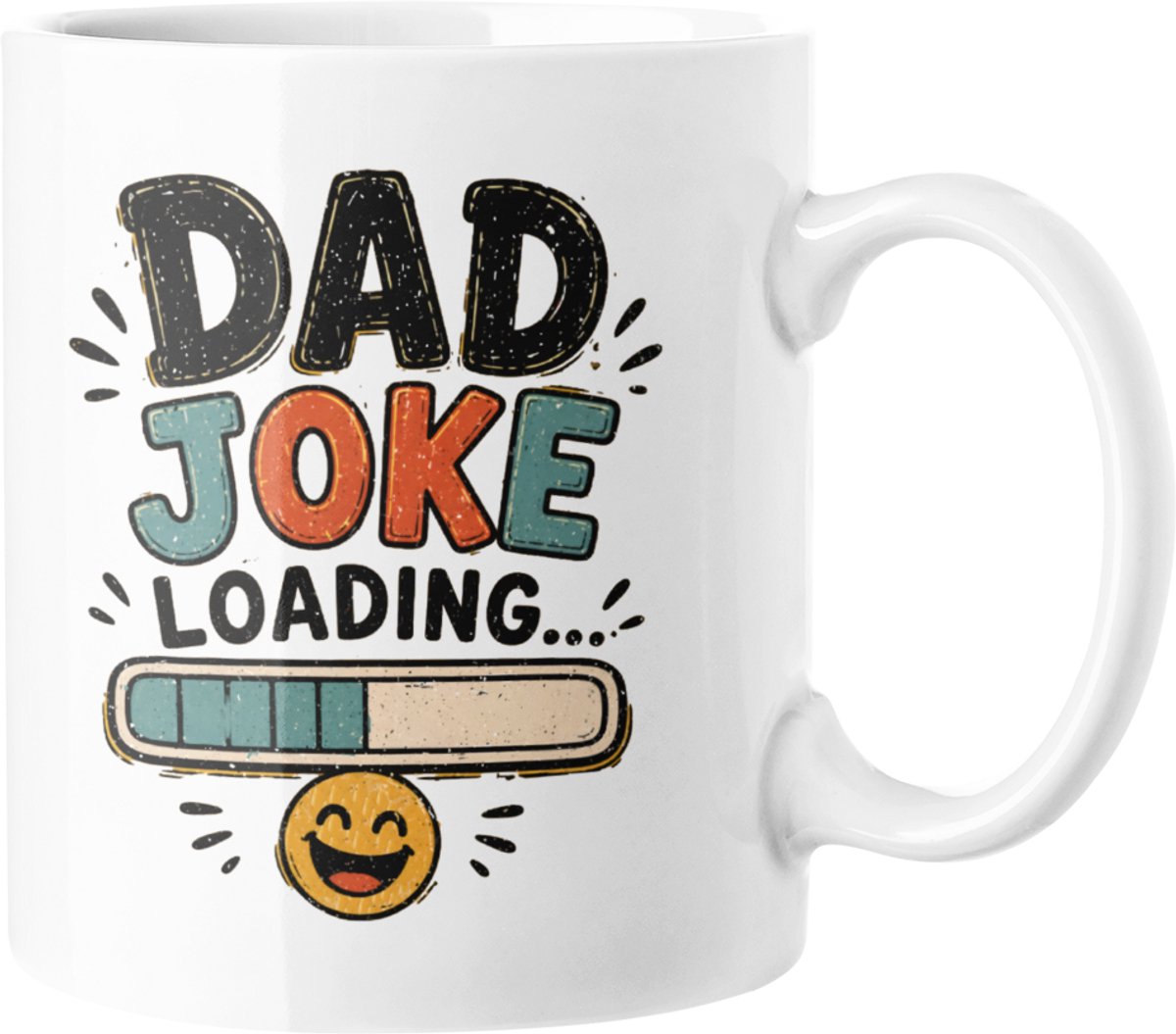 Grappige Papa Mop Laden Mok - Perfect Cadeau voor Vaders, Opa's, Vaderdag, Verjaardag