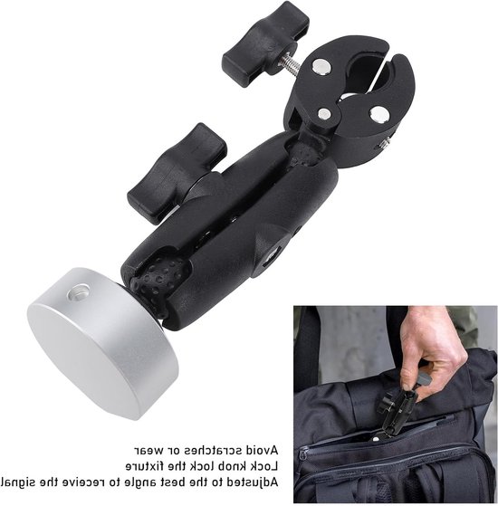 Verstelbare Universele Mini Bevestigingsset voor Starlink, Aluminium Steun voor RV Ladder en Dakdrager, Eenvoudig te Bevestigen — afbeelding 5
