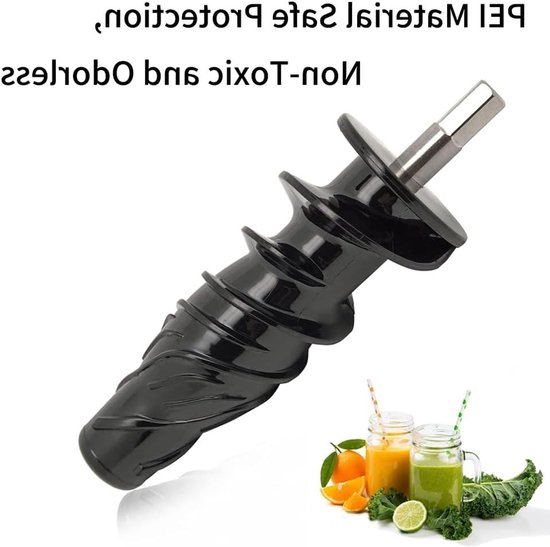 Vervangingsonderdeel voor sapcentrifuge, schroef voor slowjuicers, geschikt voor modellen 8003, 8004, 8005, 8006, 8007 en 8008, duurzaam en efficiënt sapextractieaccessoire — afbeelding 4