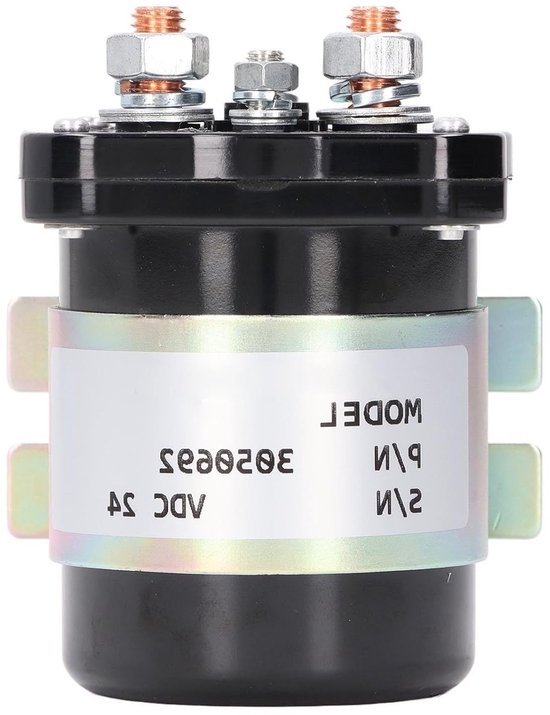 200A 24V DC relais met messing spoel en ABS behuizing voor industriële besturing en automotive elektronica — afbeelding 4