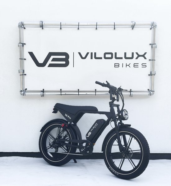 Elektrische fatbike 24 inch Vilolux C80 Pro, legaal 25 km/h, hydraulische remmen, 60 km actieradius, 2 jaar garantie