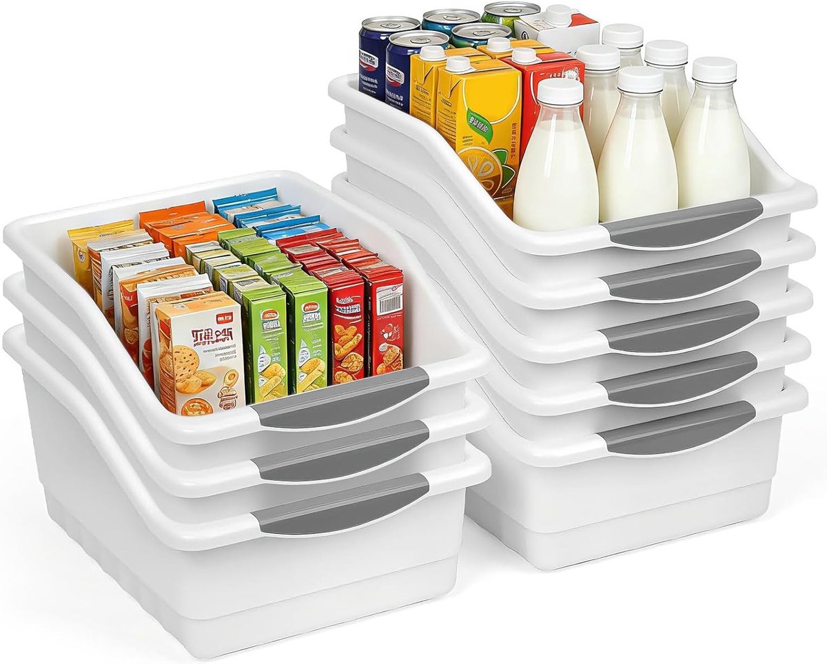 Grote Opbergdozen met Wielen voor Keuken en Badkamer - Plastic Organizers voor Efficiënte Opslag en Ruimtebesparing