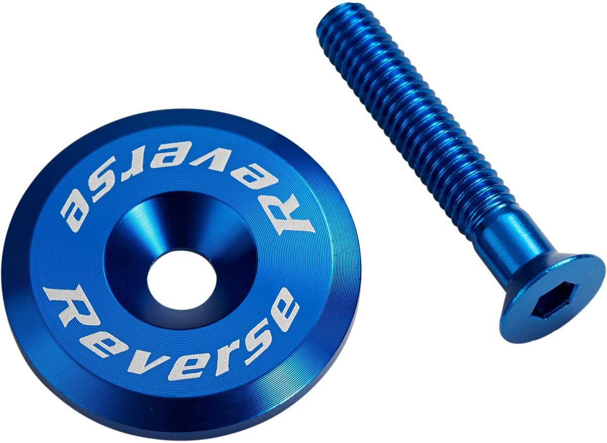 Reverse Components Top Cap/bolt Balhoofdset Blauw
