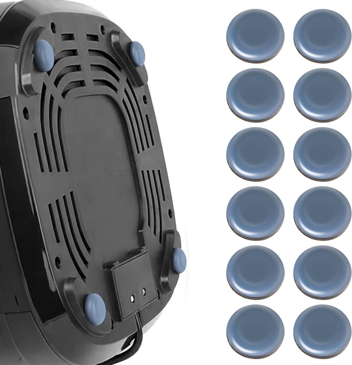 Kooktoestel Sliders voor Keukenapparatuur - Accessoires voor Airfryer, Broodmachine, Koffiemakers en Meer, Set van 12 van Siliconen