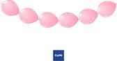 Folat - Knoopballonnen voor Ballonnenslinger Licht Roze 25 cm – 8 stuks